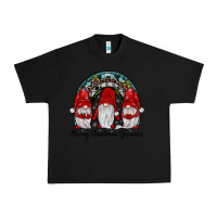 Black merry Christmas Gnomes Rainbow Urban Heavy Tee - JahusDesignShop