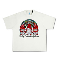 Pistachio merry Christmas Gnomes Rainbow Urban Heavy Tee - JahusDesignShop