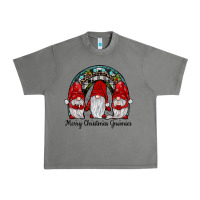 Tornado merry Christmas Gnomes Rainbow Urban Heavy Tee - JahusDesignShop
