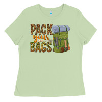 Matcha pack your bags Ladies Tee - NancyCooperArtShop