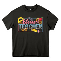 Asphalt blessed teacher Heavy Core Tee - MaliasSmallBusiness