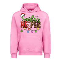 Fuchsia Pink santa's helper christmas Urban Hoodie - Artiststas
