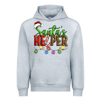 Heather Grey santa's helper christmas Urban Hoodie - Artiststas