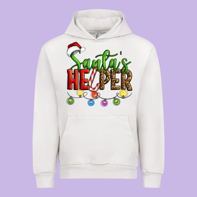 Santa's Helper Christmas Urban Hoodie Designed By Artiststas