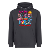Smoke Bye Bye School Hello Pool Teacher  Squad Heavyweight Hoodie - CowhideDigitalArt