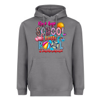 Storm Bye Bye School Hello Pool Teacher  Squad Heavyweight Hoodie - CowhideDigitalArt