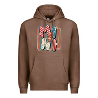 Chestnut 4th of July mini with lightning bolt Premium Hoodie - FaDigitalArtStudio