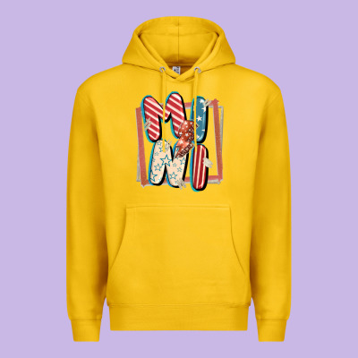 4th Of July Mini With Lightning Bolt Premium Hoodie Designed By Fadigitalartstudio