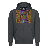 Smoke Leopard nana Zipper Hoodie - FaDigitalArtStudio