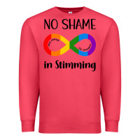 Cardinal no Shame Stimming Premium Sweatshirt - CowhideDigitalArt