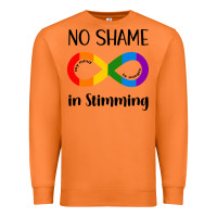 Carrot no Shame Stimming Premium Sweatshirt - CowhideDigitalArt
