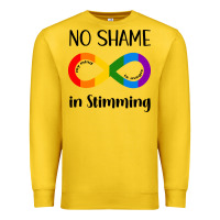 Lemon no Shame Stimming Premium Sweatshirt - CowhideDigitalArt
