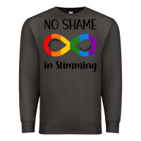 Smoke no Shame Stimming Premium Sweatshirt - CowhideDigitalArt