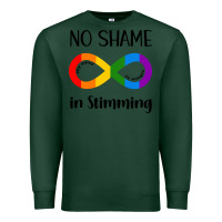 Sports Green no Shame Stimming Premium Sweatshirt - CowhideDigitalArt
