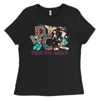 Black pca patient care assistant western Ladies Tee - NancyCooperArtShop