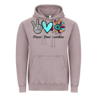 Vintage Zinc Peace Love Sunshine Vintage Hoodie - Bettercallsaul