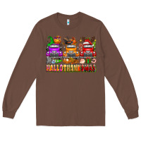 Chestnut Hallothanksmas trucks Long Sleeve Tee - texasbilliewilder