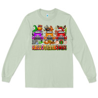 Matcha Hallothanksmas trucks Long Sleeve Tee - texasbilliewilder