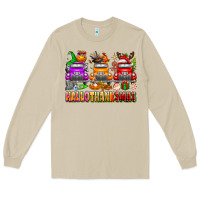 Mushroom Hallothanksmas trucks Long Sleeve Tee - texasbilliewilder