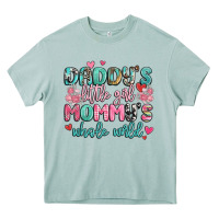 Arona daddy's little girl mommy's whole world Heavy Core Tee - MaliasSmallBusiness