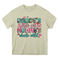 Daddy's Little Girl Mommy's Whole World Heavy Core Tee | Teevron