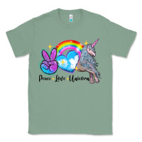 Sage peace love unicorn Classic Tee - LillyAllenDesigns