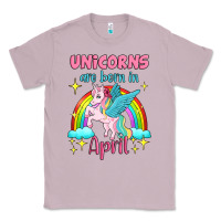 Lilac unicorns are born in april Classic Tee - Jasminsmagicworld