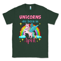 Sports Green unicorns are born in april Classic Tee - Jasminsmagicworld