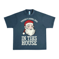 Midnight Navy There's Some Ho Ho Ho's in this House Santa Claus Urban Heavy Tee - Bettercallsaul