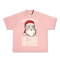 Salmon There's Some Ho Ho Ho's in this House Santa Claus Urban Heavy Tee - Bettercallsaul