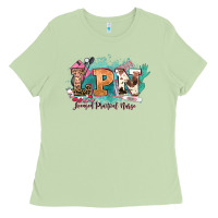 Matcha lpn licensed practical nurse western Ladies Tee - NancyCooperArtShop