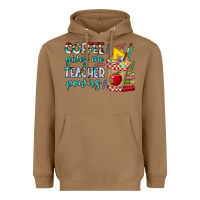 Toasted Coconut Coffee Gives Me Teacher Powers Heavyweight Hoodie - CowhideDigitalArt