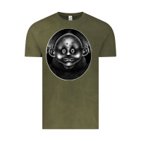 Vintage Olive Surrealizm Vintage Tee - Bettercallsaul