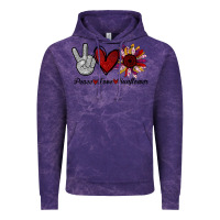 Cloud Purple peace love sunflower Vintage Hoodie - Bettercallsaul