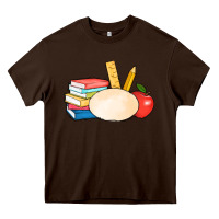 Chocolate Brown back to school custom Heavy Core Tee - AdoDesignShop