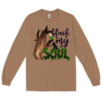 Toasted Coconut Black my soul Long Sleeve Tee - NancyCooperArtShop