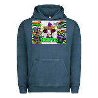 Pigment Midnight Navy Spooky heifer Urban Hoodie - Artiststas