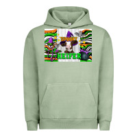 Pigment Oil Green Spooky heifer Urban Hoodie - Artiststas