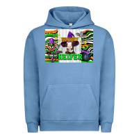 Pigment Pebble Blue Spooky heifer Urban Hoodie - Artiststas