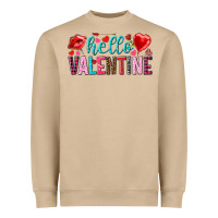 Mushroom Hello Valentine Heavyweight Sweatshirt - HowdyJamesFarm
