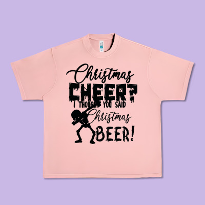 Christmas Cheer I Thought You Said Christmas Beer Urban Heavy Tee Designed By Bettercallsaul