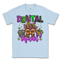 Dusty Blue dental squad mardi gras teeth Classic Tee - Jasminsmagicworld