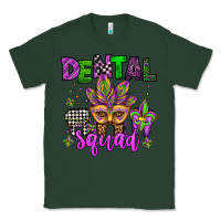 Sports Green dental squad mardi gras teeth Classic Tee - Jasminsmagicworld