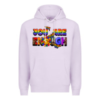 Lilac you are enough Premium Hoodie - FaDigitalArtStudio
