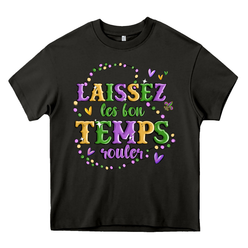 Laissez Les Bon Temps Rouler Heavy Core Tee by MaliasSmallBusiness | Teevron