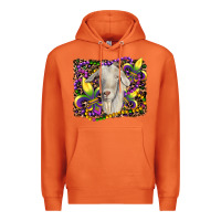 Carrot mardi gras goat fleur de lis Premium Hoodie - RanaPortraitStore