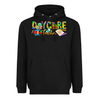 Black daycare teacher Heavyweight Hoodie - CowhideDigitalArt