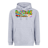 Heather Grey daycare teacher Heavyweight Hoodie - CowhideDigitalArt