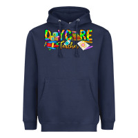 Navy daycare teacher Heavyweight Hoodie - CowhideDigitalArt