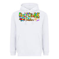White daycare teacher Heavyweight Hoodie - CowhideDigitalArt